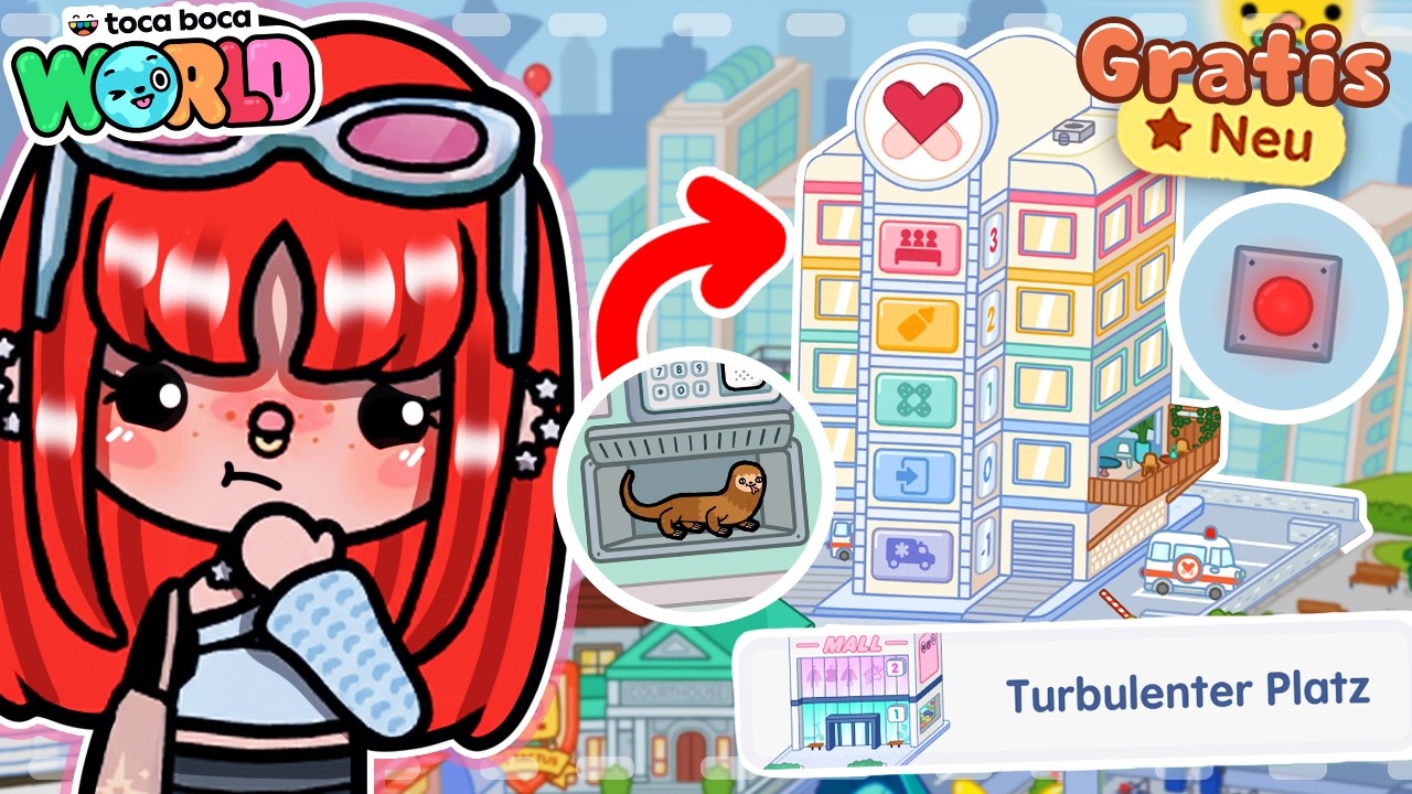 ALLES WAS DU IM GRATIS KRANKENHAUS in TOCA BOCA WISSEN MUSST 🚑 SECRETS & LIFE HACKS *kostenlos*