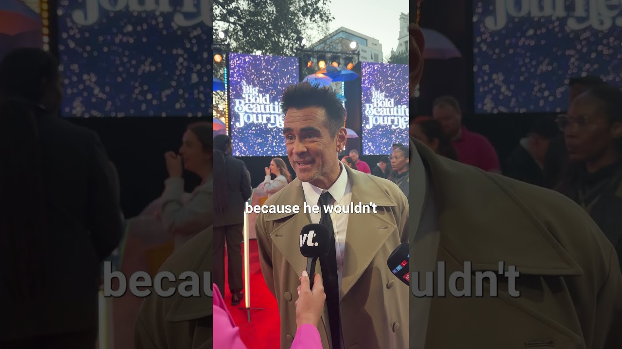 Colin Farrell's advice to his younger self is perfect