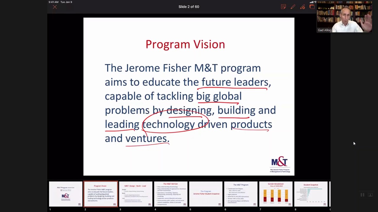 UPenn M&T Program Informational Session