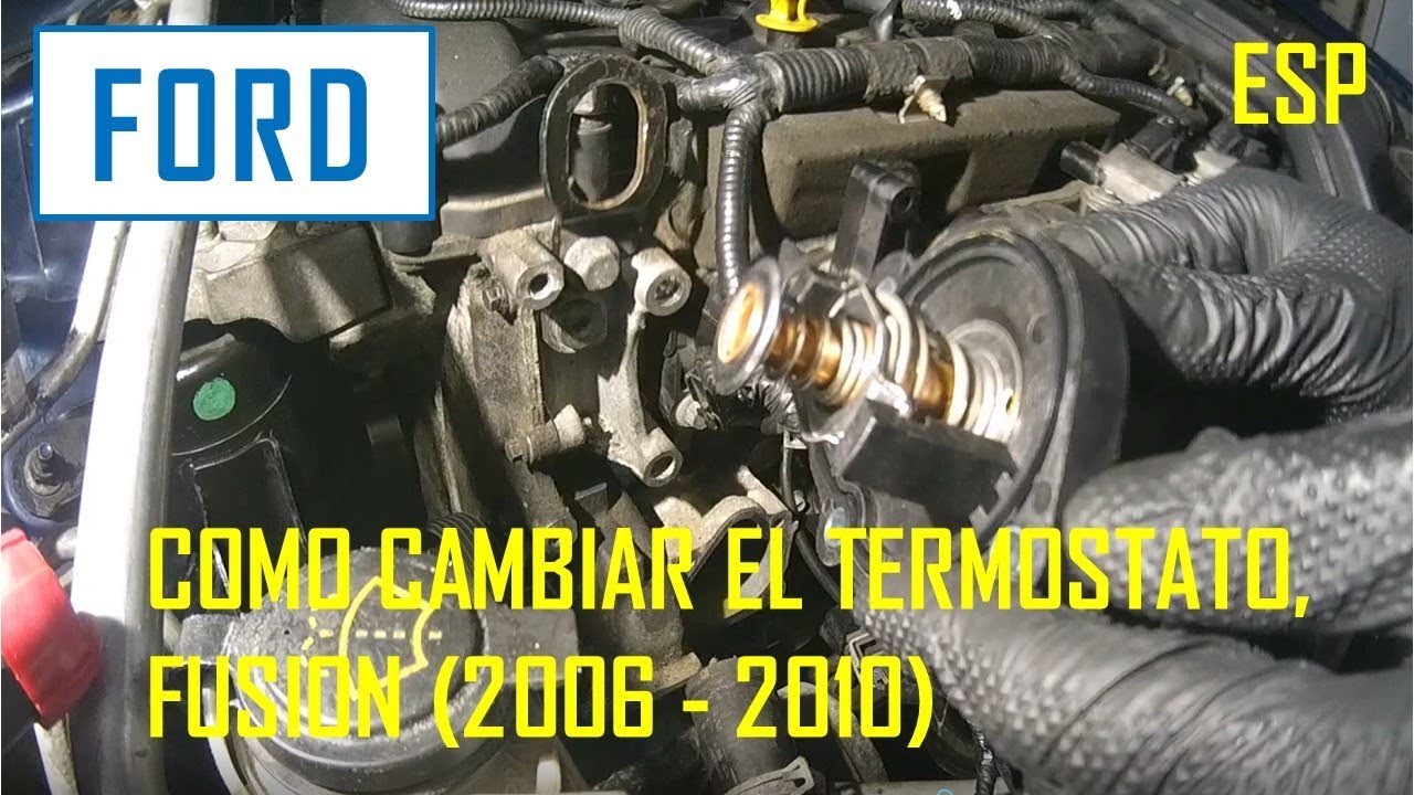 Como Cambiar el Termostato en un Ford Fusion (2006 - 2009)