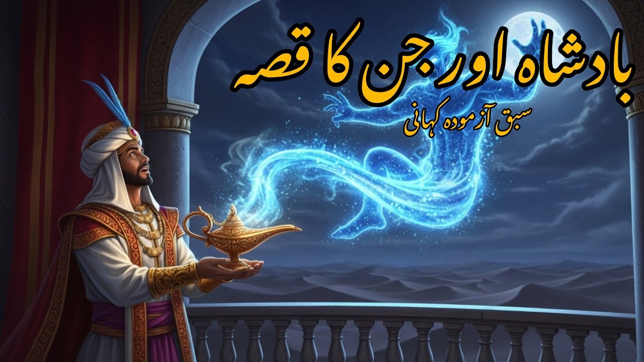 Badshah Aur Jin Ka Qissa | Sachi Aazmuda Kahani | Urdu Moral Story