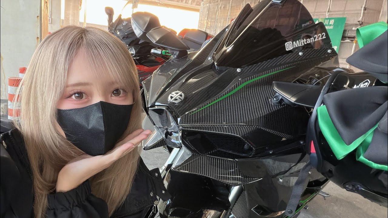 【バイク女子】最強すぎて手放せない私物!?ツーリング中に強風がヤバすぎて過去一ヒヤヒヤ...☁