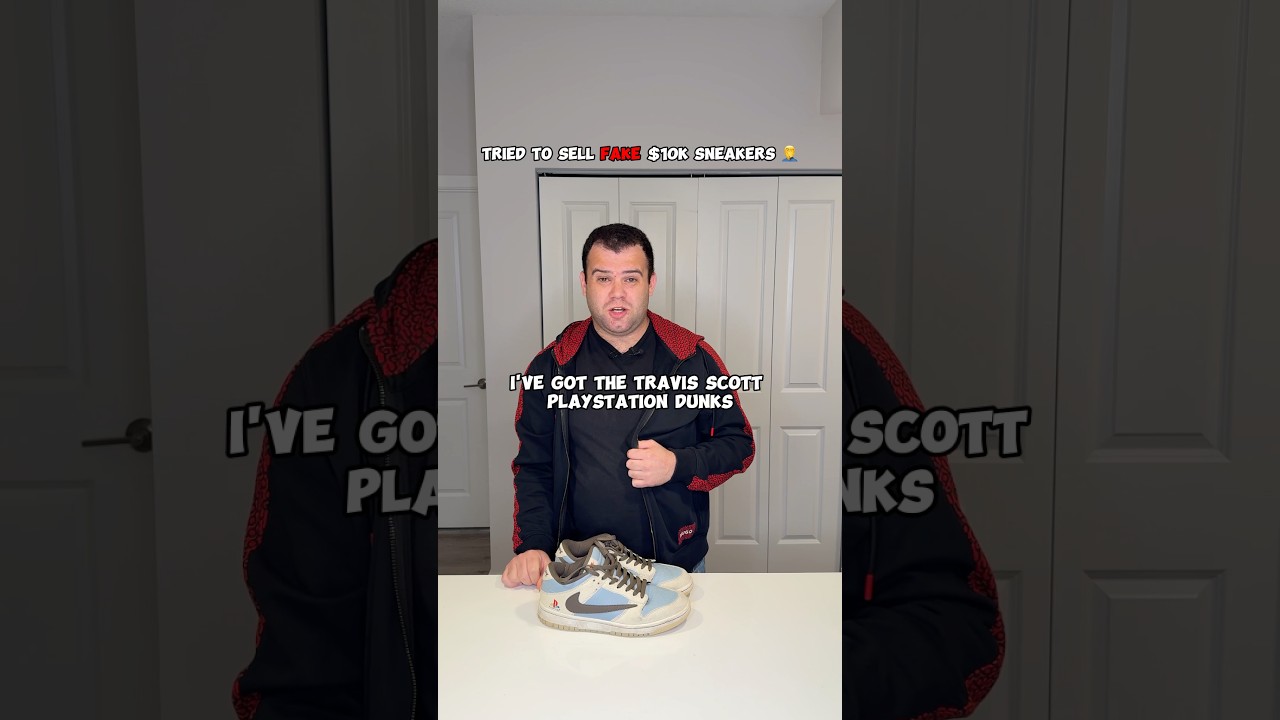Tried to Sell FAKE $10K Shoes #sneakerhead #sneakers #shorts #sneakernewb #sneakercollection #nike