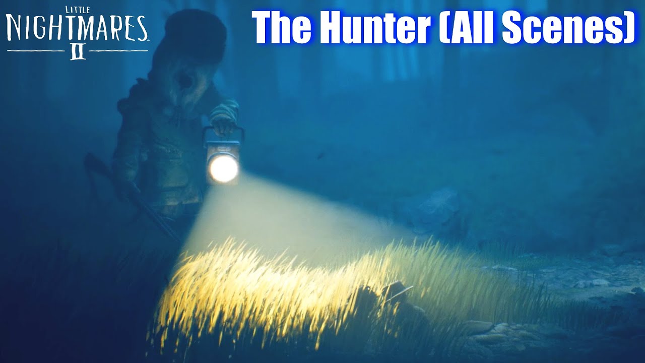 Little Nightmares 2 - The Hunter (All Scenes) HD 1080p60 PC