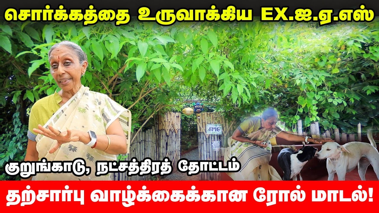 பதவியில் இருக்கும்போது சொன்னதையெல்லாம் செய்து காட்டிய  Santha Sheela Nair IAS | sustainable living