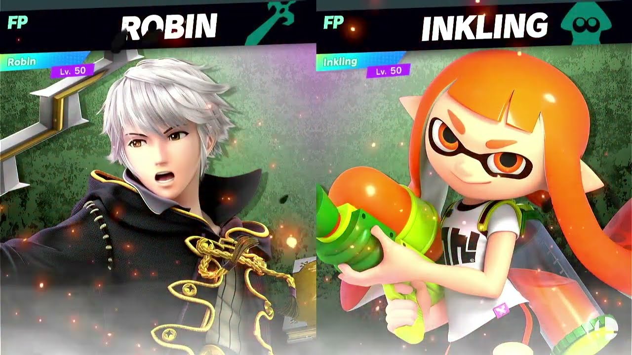 Super Smash Bros Ultimate Amiibo Fights Robin vs the World #65 vs Inkling