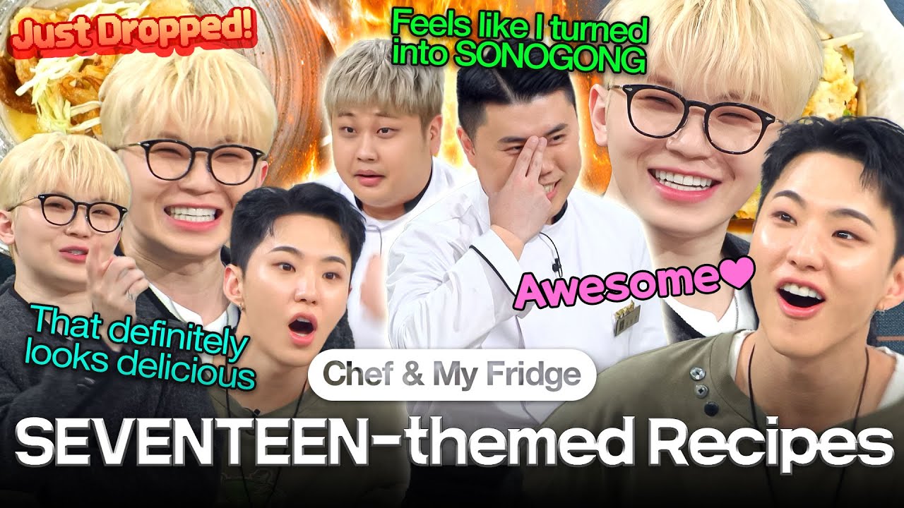 ＂Creating CARAT shapes using onions＂💎 SEVENTEEN-themed recipes 💟✨ | Chef & My Fridge