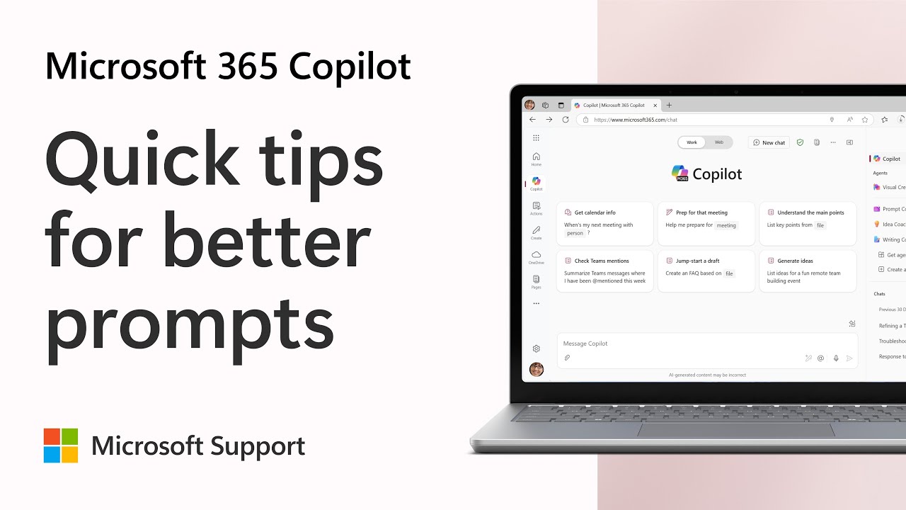 Tips for mastering prompts in Microsoft 365 Copilot | Microsoft