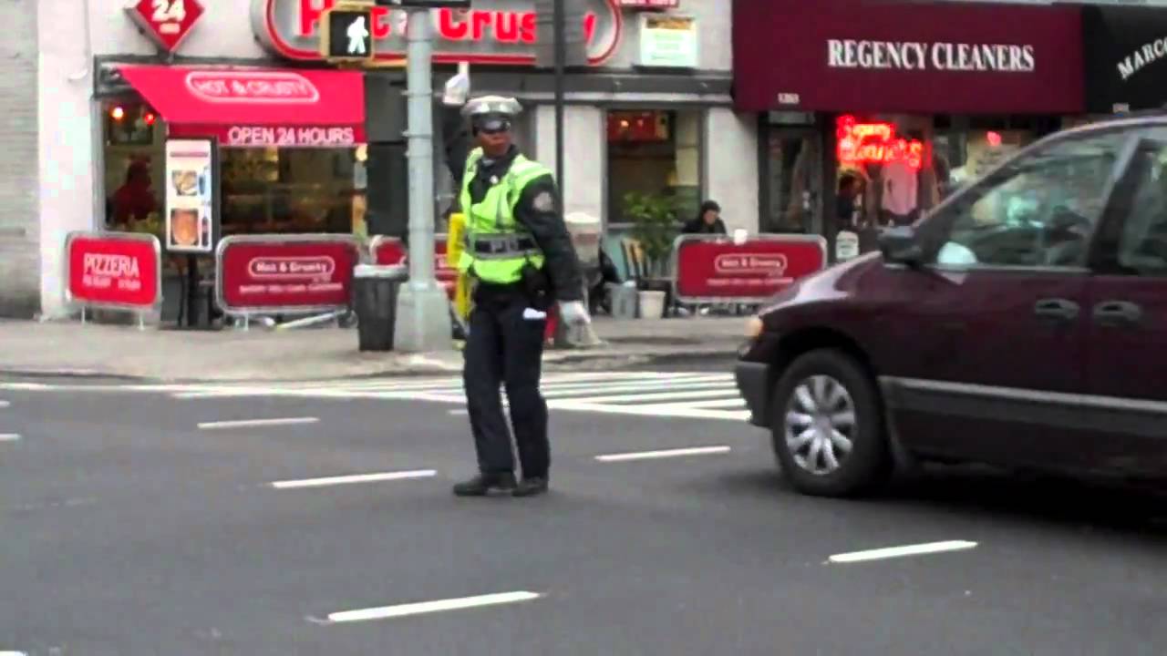 NYC Dancing Traffic Cop