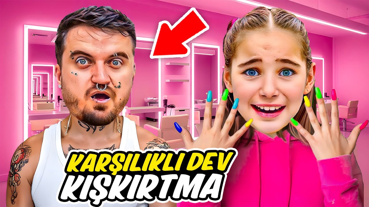 ELİF TIRNAK TAKTI BABASI KÜPE TAKTI ‼️ DEV KIZDIRMA OPERASYONU !! 