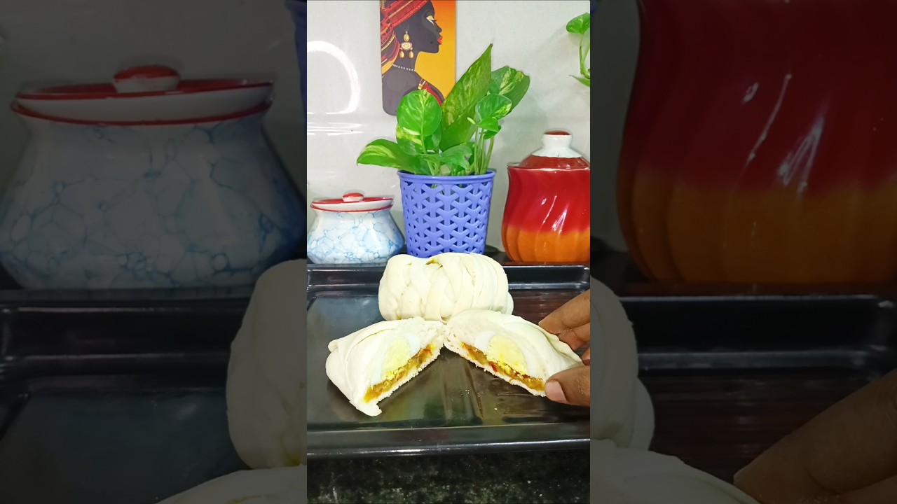 🌭part2-masala egg bun🐣bakery style|