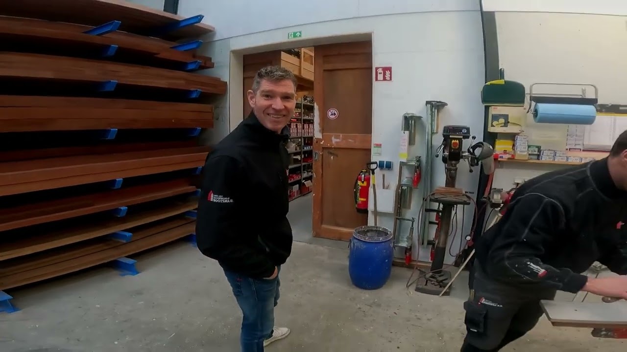 van boomstam tot tafel, de Tirnser tafel.