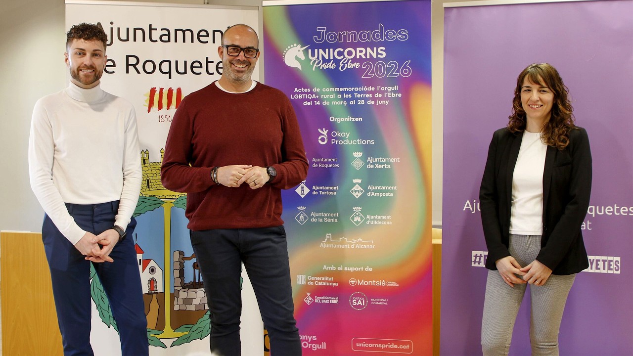 Roquetes vertebrarà l’Unicorns Pride Ebre un nou any