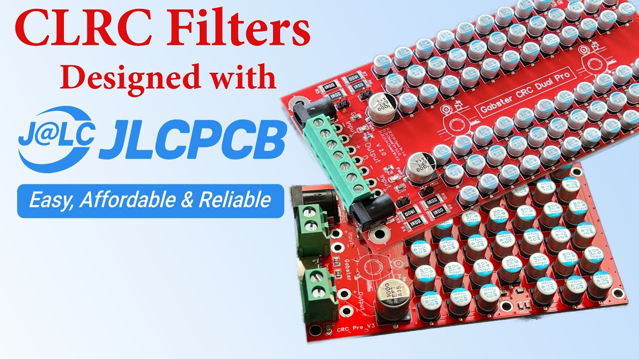 Фильтры CRC, разработанные с использованием JLCPCB
