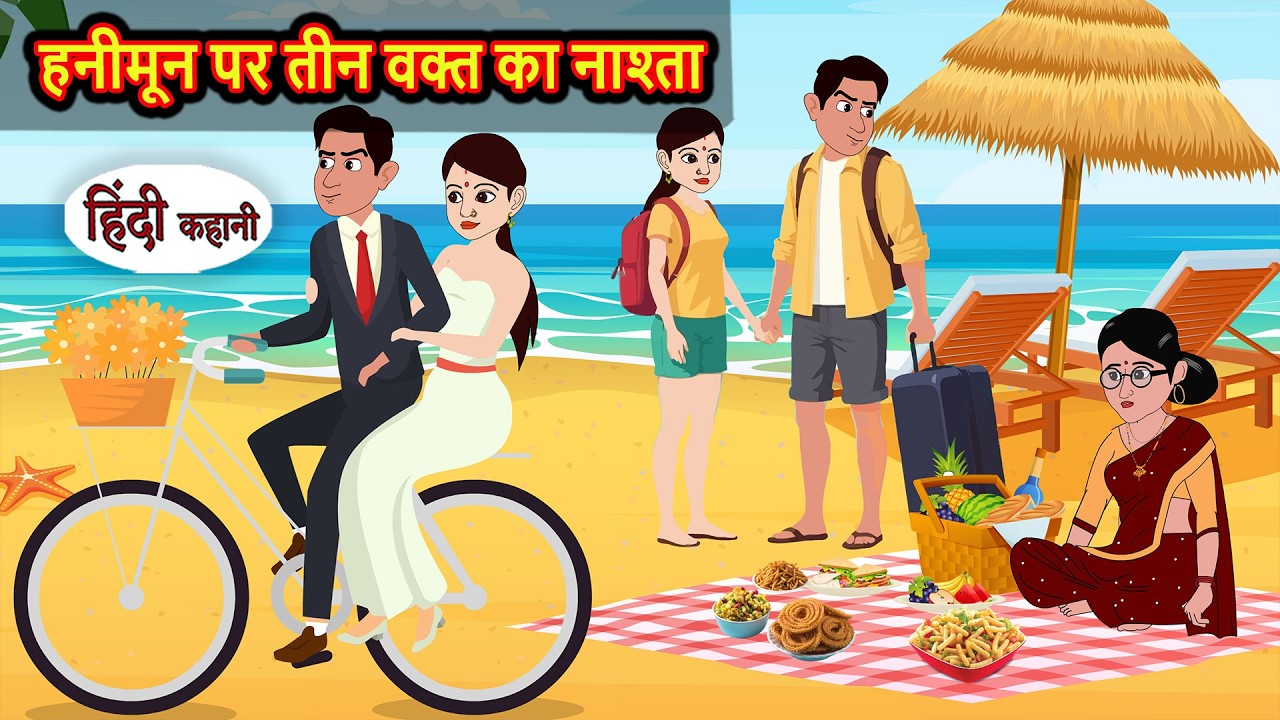 हनीमून पर तीन वक्त का नाश्ता | Bedtime Story | Stories in Hindi | Fairy Tales | Moral Stories