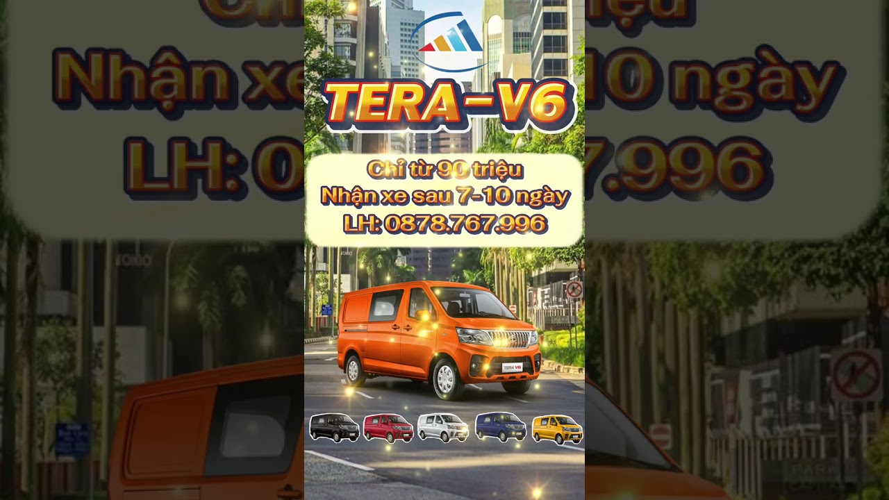 Vừa chở h&agrave;ng vừa chở người &ndash; Teraco V6 giải ph&aacute;p vận tải to&agrave;n diện.