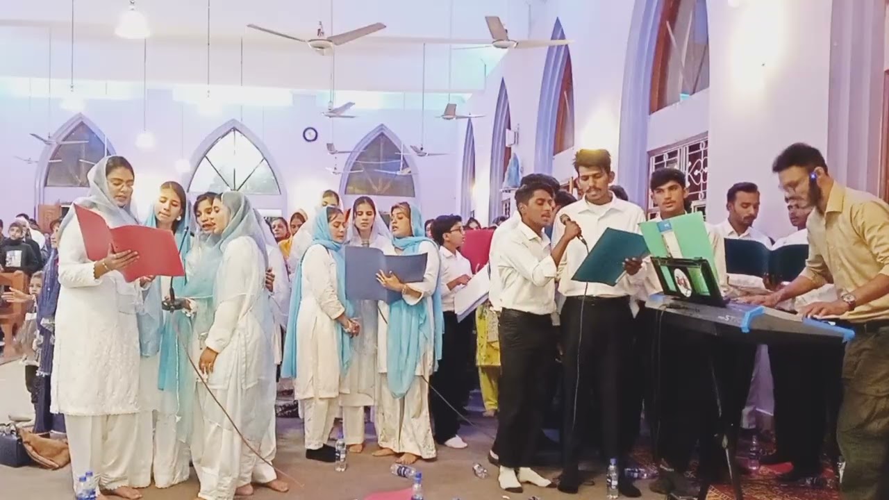 Masihi Geet Yashu Da Kamaal || St. John The Baptist Catholic Church Safoora Goth