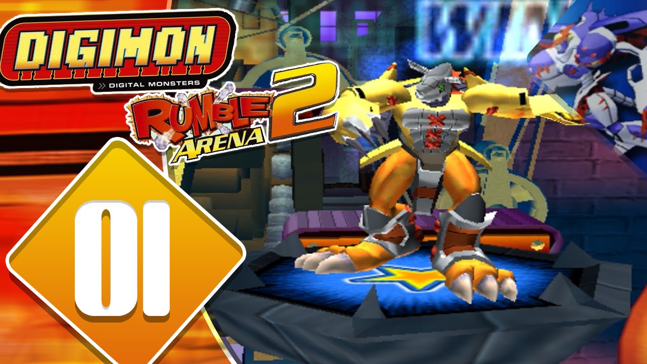 Digimon Rumble Arena 2 - Single Player - Agumon/Greymon/WarGreymon & MaloMyotismon Route!