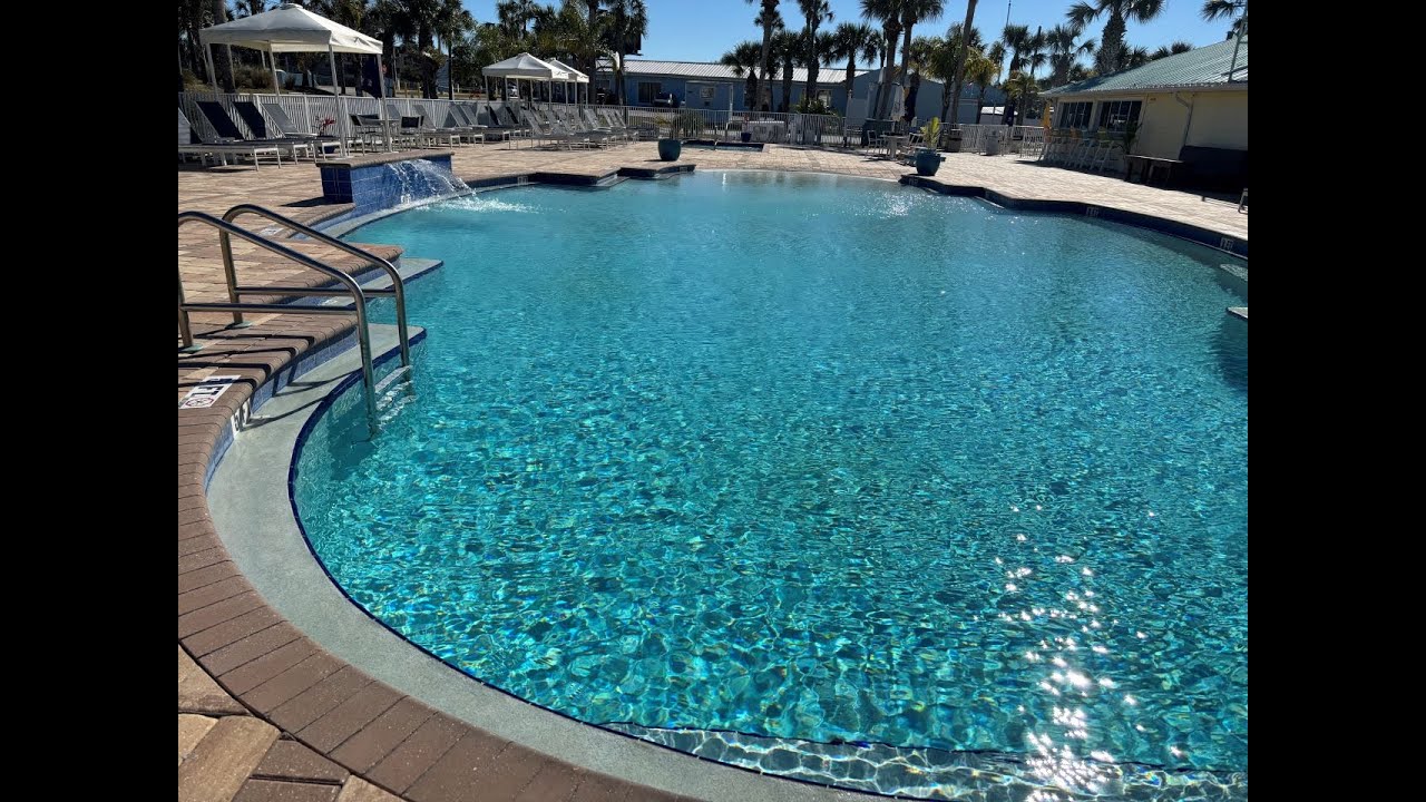 Ocean Grove RV Resort FL campground walk around
