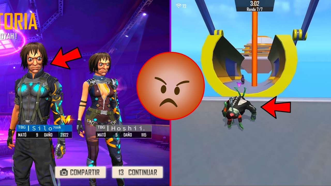 LOS 5 PEORES MODOS DE JUEGO de FREE FIRE! 😡