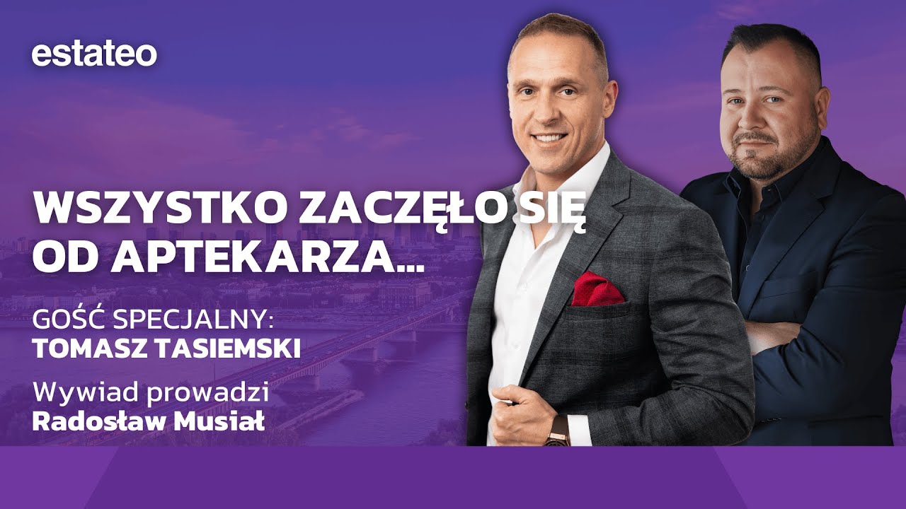 Wszystko zaczęło się&nbsp;od APTEKARZA... - Tomasz Tasiemski