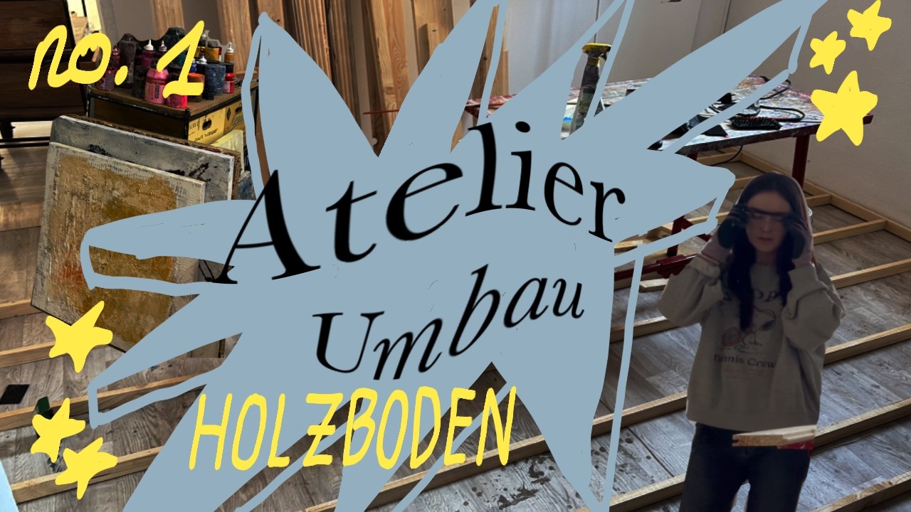 Meine eigene Werkstatt | Holzboden selber bauen | part 1
