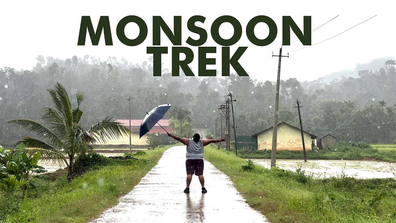 Monsoon trek with friends in Hanbal - Sakaleshpur | a beautiful journey Cherished #nature #trekking