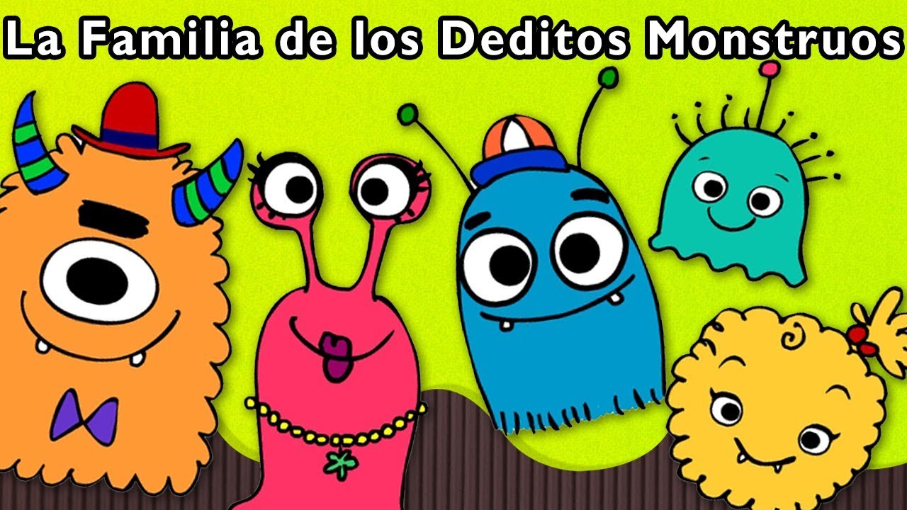 La Familia Dedo de Monstruos | Mother Goose Club en Español