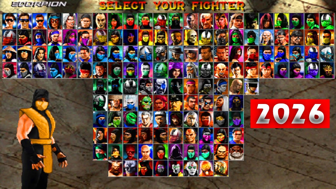 Mortal Kombat Project - Expanded Plus Ultimate (2026 Release) Scorpion MK1