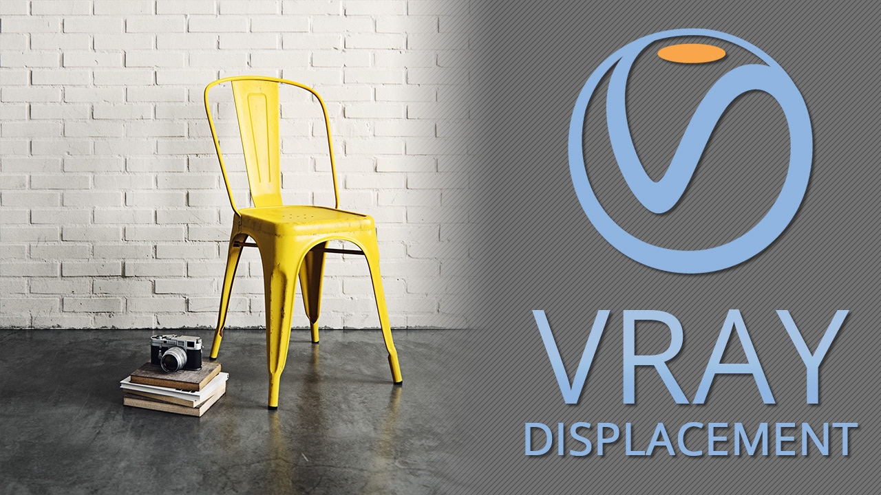 Tutorial Vray Displacement Mod - Ladrillo pintado