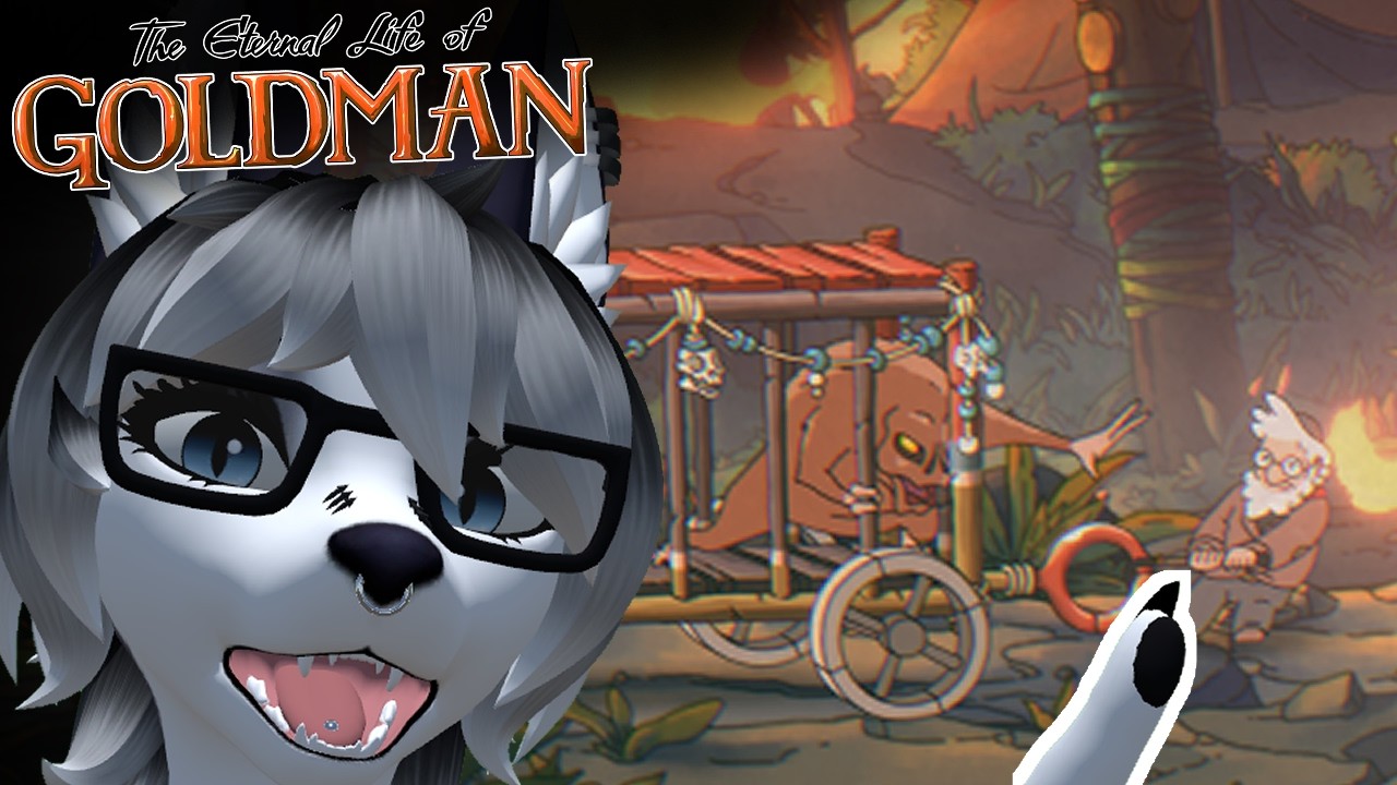 GORGEOUS Hand Drawn Game - The Eternal Life of Goldman [Demo]