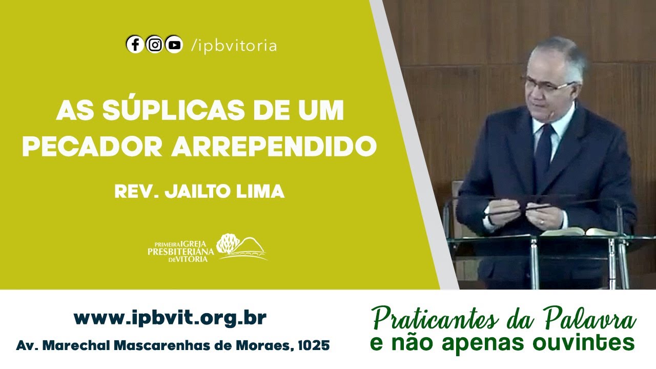 Rev. Jailto Lima - Salmo 51