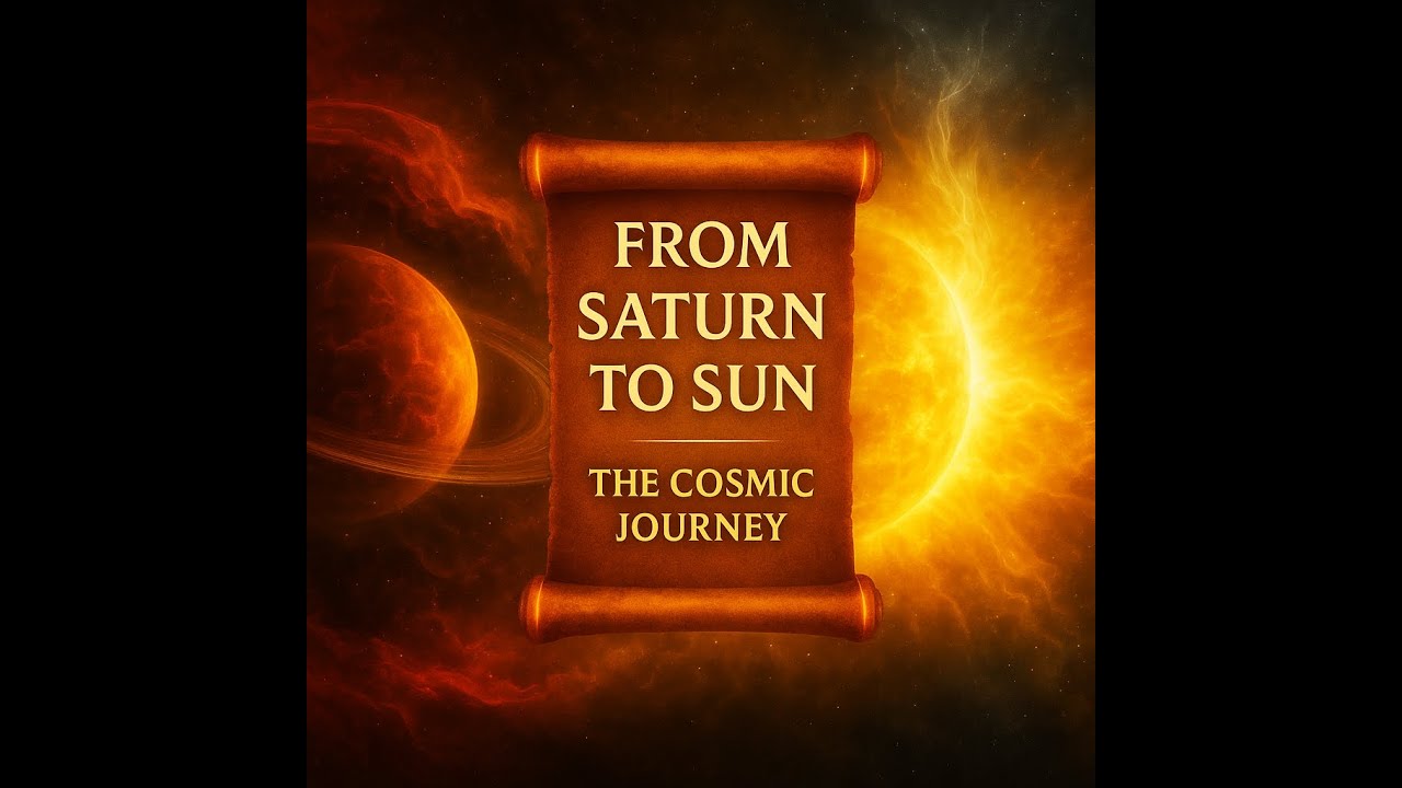 Saturn to Earth: The Cosmic Origins on Mankind