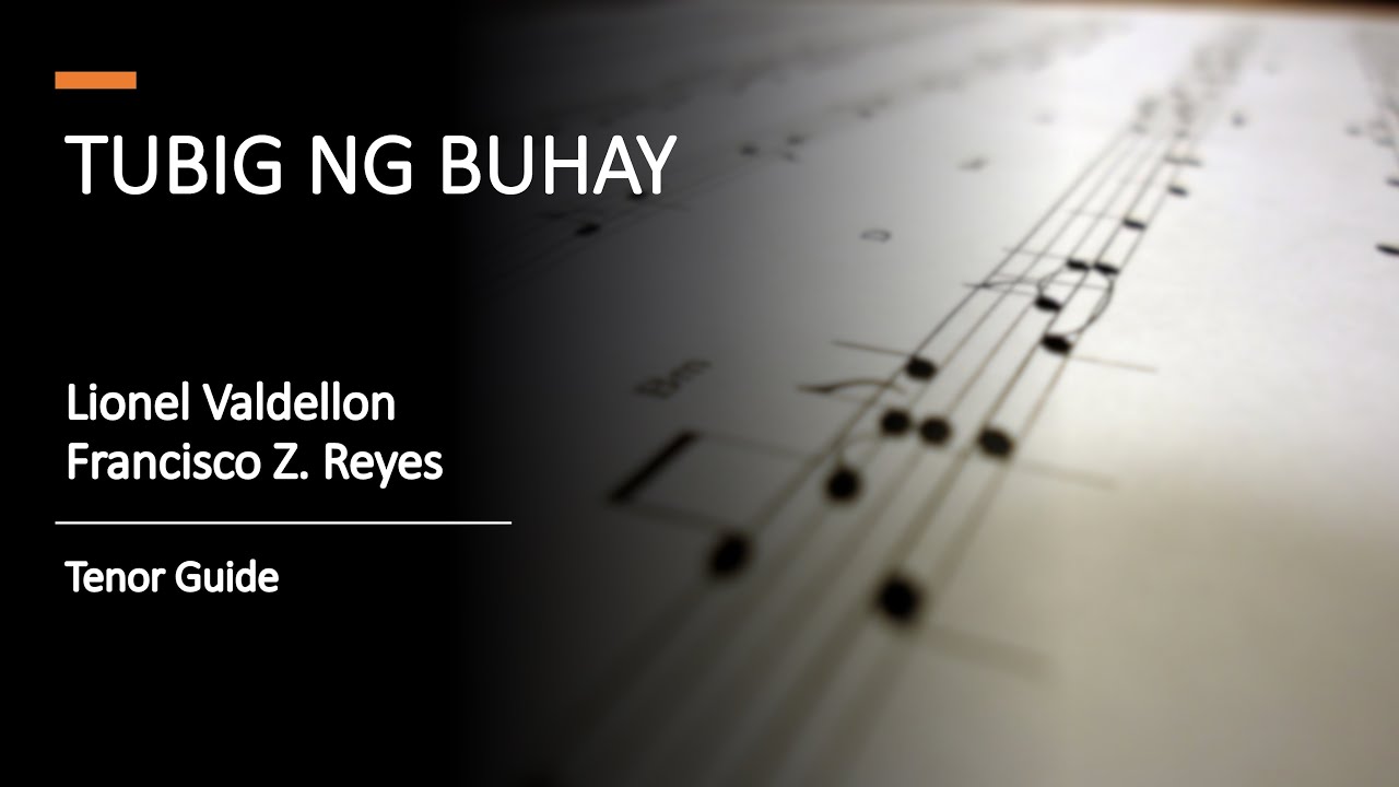 Tubig ng Buhay (TENOR)