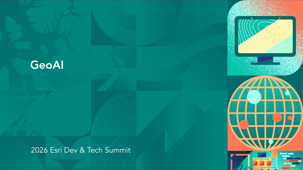 Демонстрация возможностей инструментов GeoAI на конференции Esri DevSummit 2026