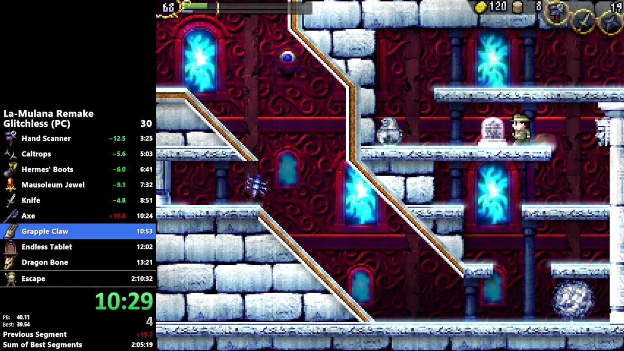 La-Mulana Glitchless Speedrun in 2:03:17