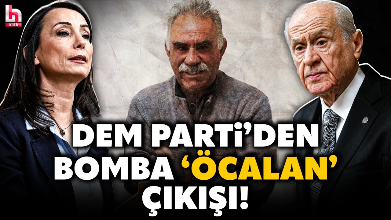 Öcalan'a 'statü' sözleri gündemi sarsmıştı! Bahçeli'nin o çağrısına DEM Parti'den destek geldi!