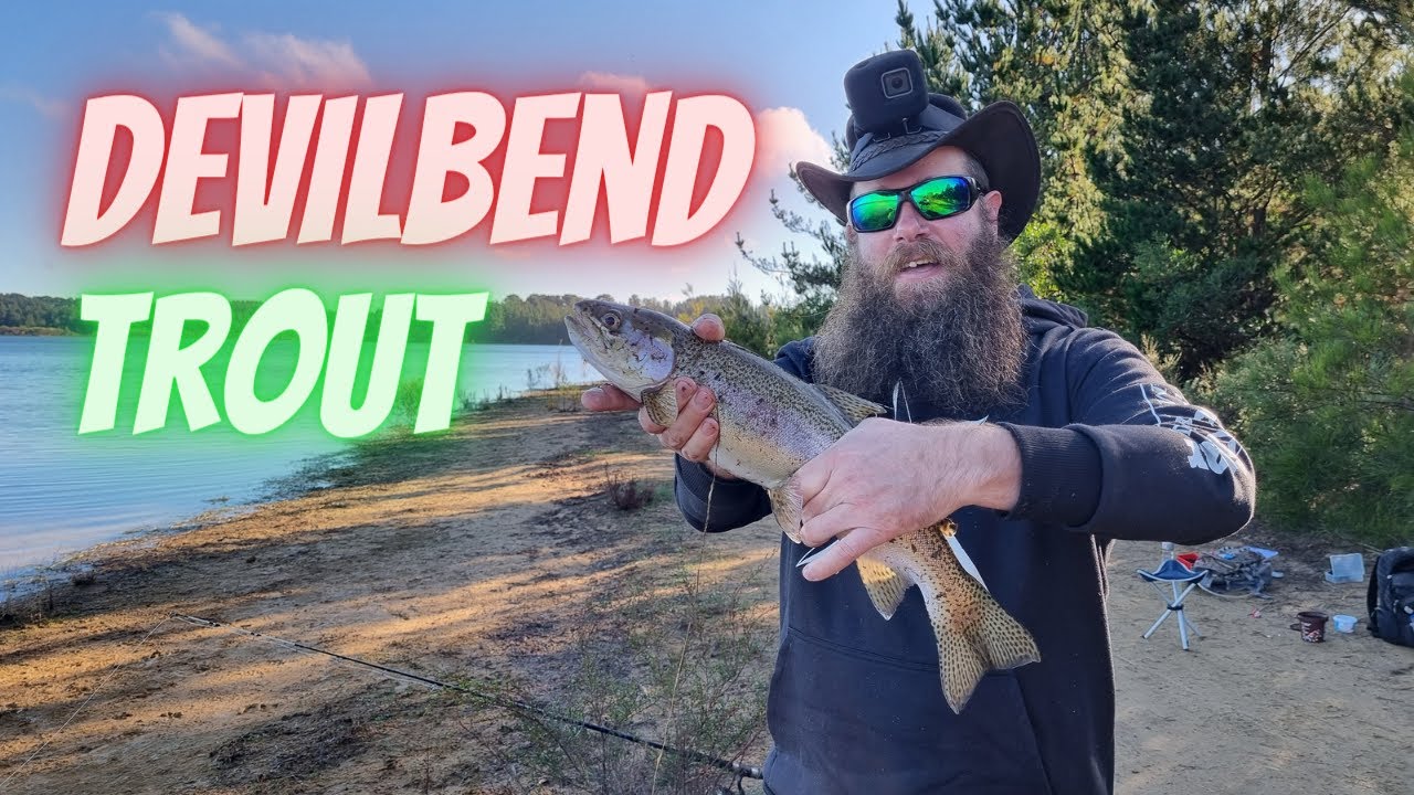Devilbend Reservoir late Autumn Trout Fishing