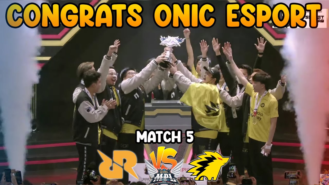 CONGRATS ONIC JUARA MPL S10!! NT TEAM RRQ!!