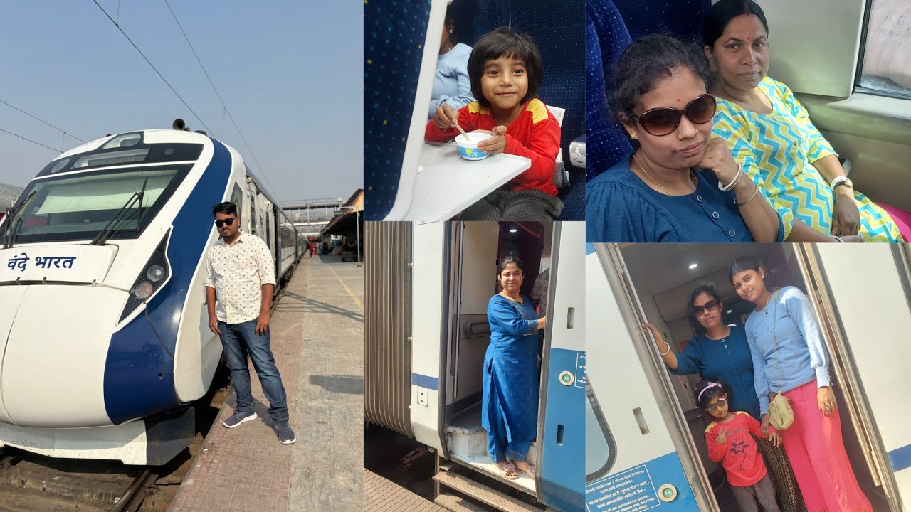 1st time Vande Bharat express er experience Kemon? Finally বাড়ি ফিরছি | Vande Bharat e কী খাবার দিল