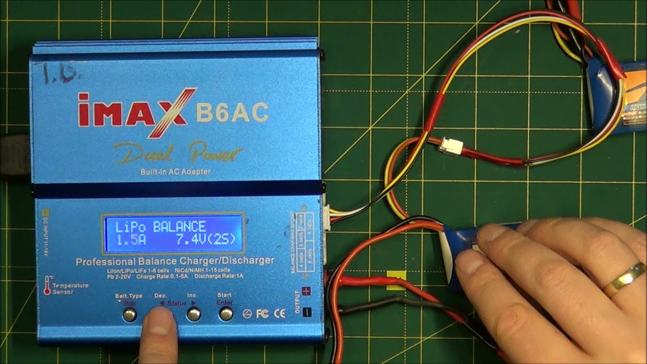 ⚡IMAX B6AC🔋, ładowanie LiPo, Lipo 1s,Lipo 2s,lipo 3s,lipo 4s,jak naładować baterie, pakiet,#1