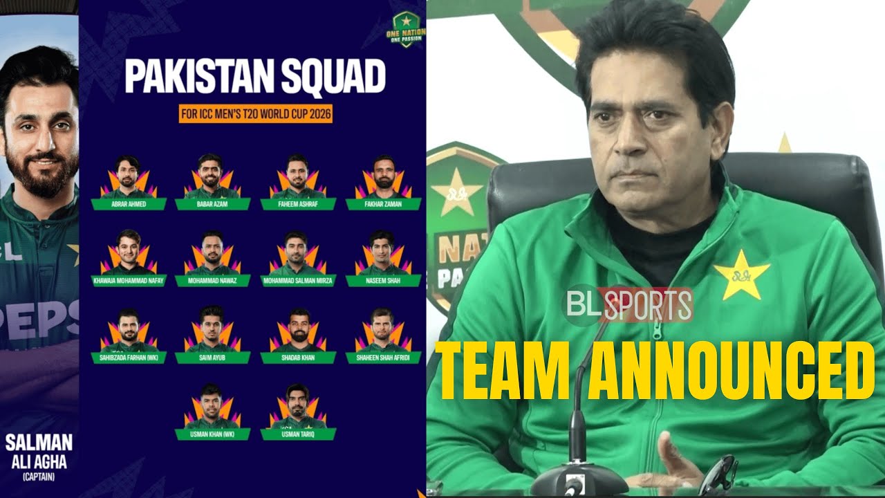 Pak T20 Worldcup Announced | Pakistan Ka Worldcup Me Jaana Decide Hogya