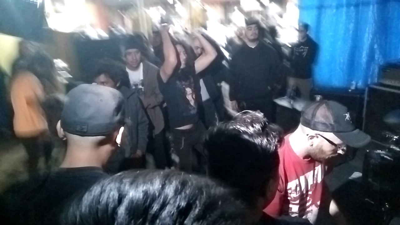 Double Me (italian powerviolence) live @ Long Beach #2