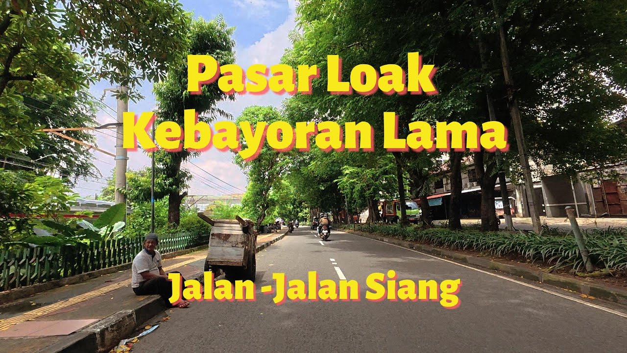 Jalan jalan aja di Pasar Loak Kebayoran Lama