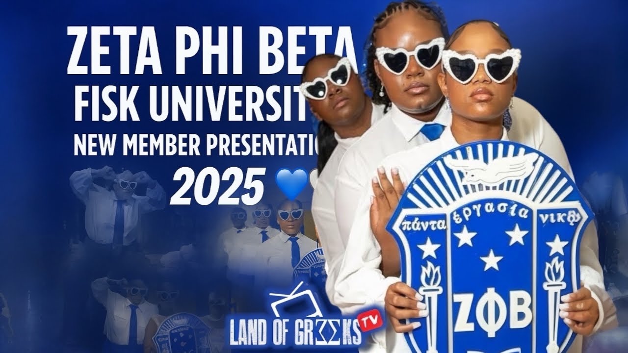💙 Презентация для новых участников Zeta Phi Beta осенью 2025 года | Университет Фиска | Телевиден...