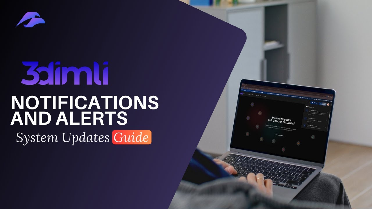 3DIMLI Notifications Explained | Sales, Refunds & System Alerts