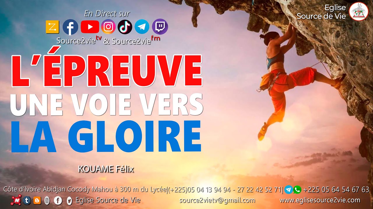 🔴KOUAME Félix | L'épreuve, une voie vers la gloire