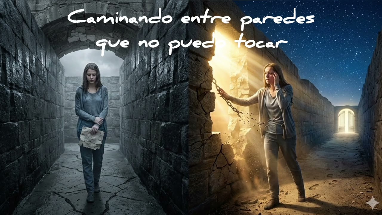 Caminando entre paredes que no puedo tocar 