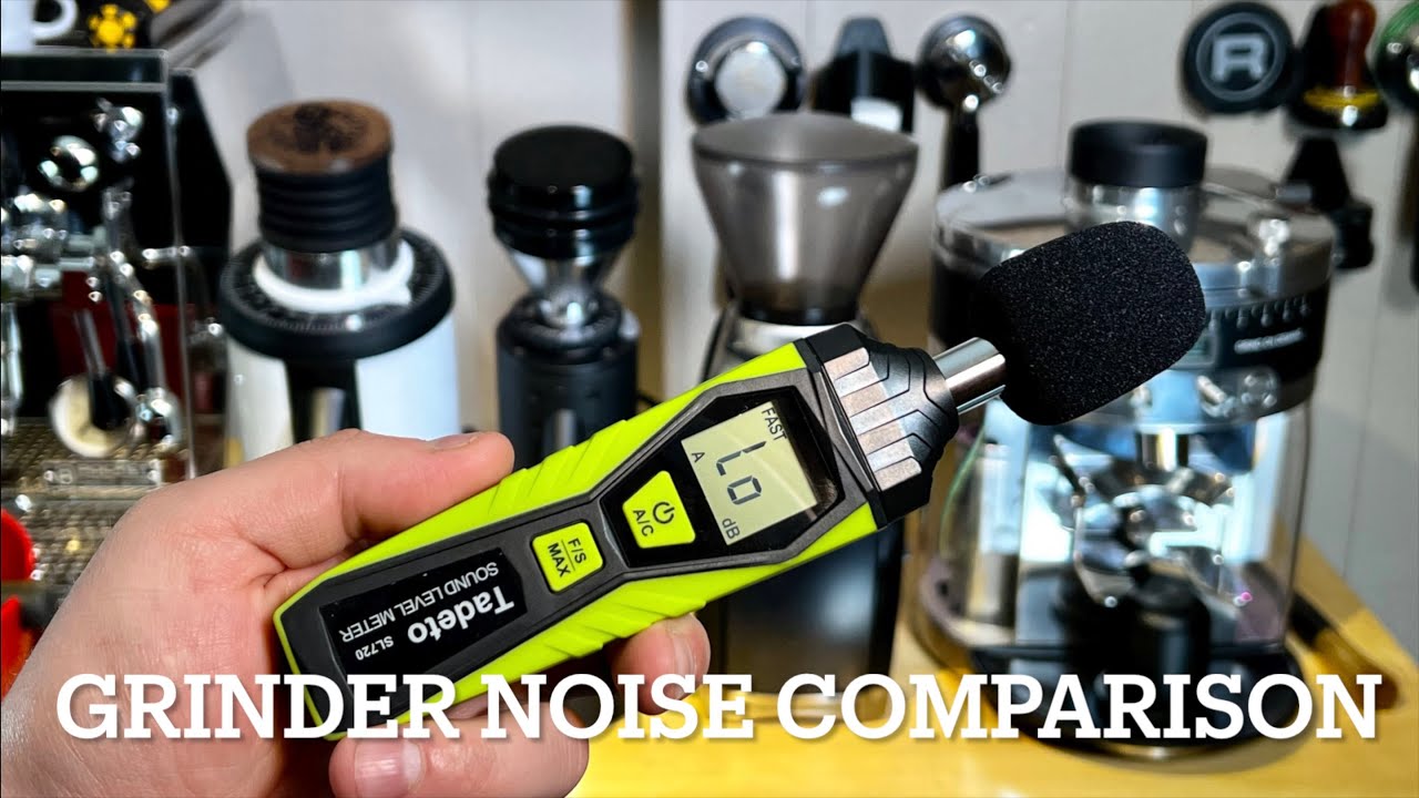 Espresso Grinder Sound Level Comparison