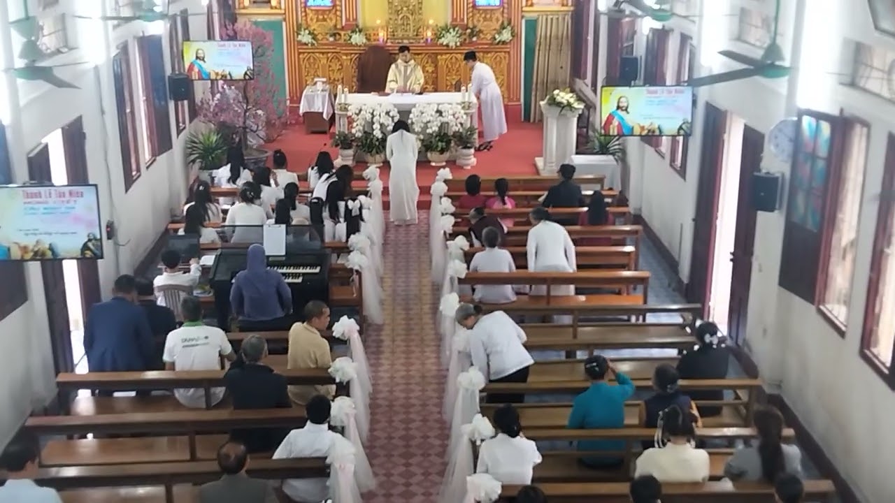 Thánh lễ mùng 1 đầu năm tại Giáo họ